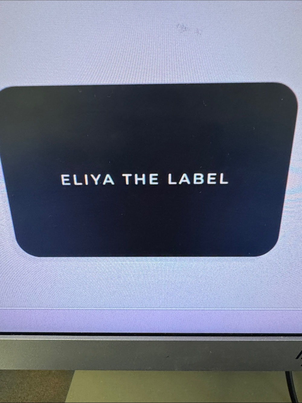 ELIYA THE LABEL GIFT CARD MERCHANDISE CREDIT $296